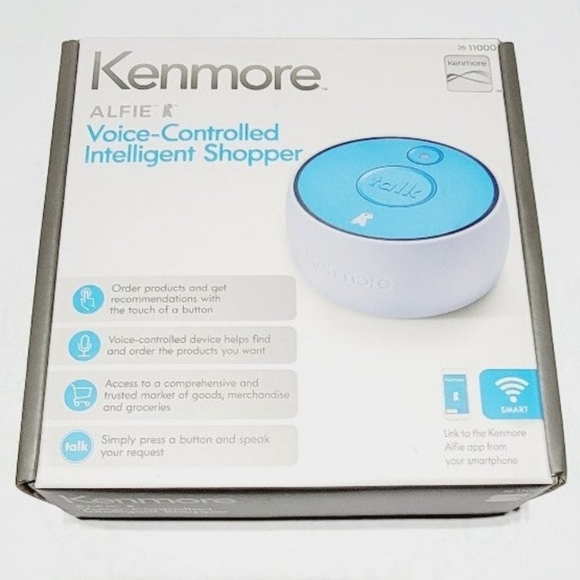 NWT! KENMORE Alfie Voice-Controlled Intelligent Shopper - Picture 1 of 3